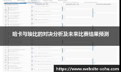 哈卡与埃比的对决分析及未来比赛结果预测