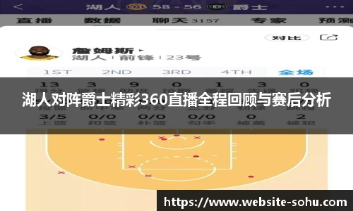 湖人对阵爵士精彩360直播全程回顾与赛后分析